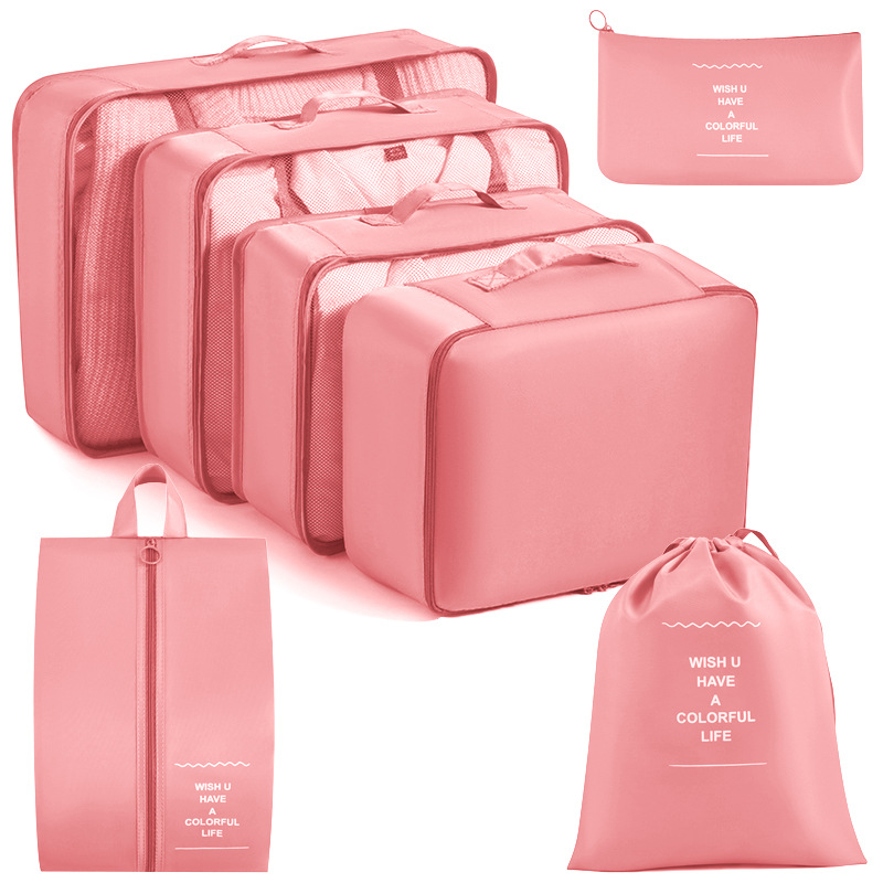 Seven sets of "upgrading" -- pink "for a sealed bag of 3"